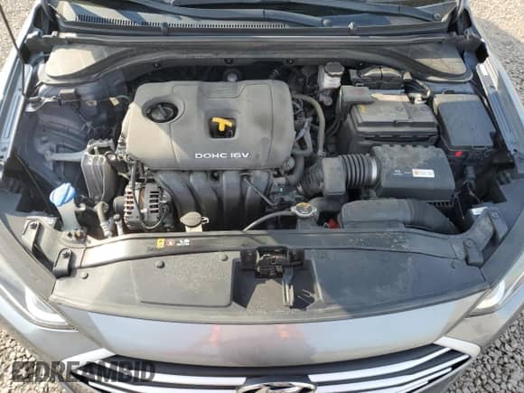 2018 Hyundai Elantra SE z VIN KMHD74LF5JU571865, wystawiony jako Copart lot #81618055 z przebiegiem 38 041 mil mil oraz Szkoda całkowita • Salvage title. Historia ofert i sprzedaży dostępna na DreamBid. Obrazek 11.