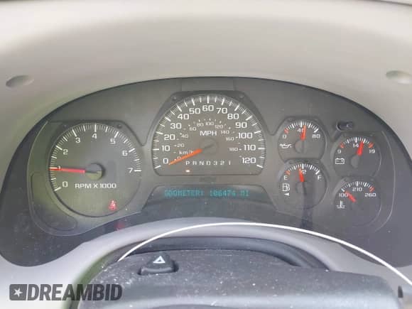 2007 Chevrolet TrailBlazer LT с VIN 1GNDT13S972219587, выставлен на аукционе IAAI как лот 43445105 с пробегом 106 474 миль миль и . История ставок и продаж доступна на DreamBid. Изображение 7.