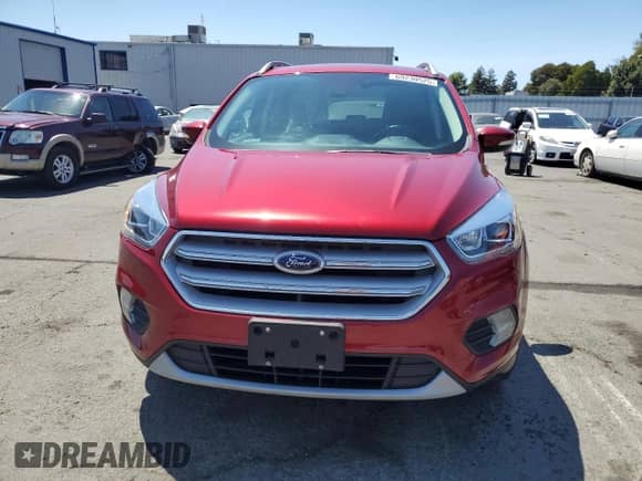 2017 Ford Escape Titanium with VIN 1FMCU9J90HUC67786, listed as a Copart auction lot 69230525 with 76,396 mi miles and Clean title. Bid and sale history available at DreamBid. Image 5.