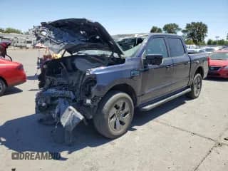 2023 Ford F-150 Lightning Pro with VIN 1FTVW1EV2PWG13534, listed as a Copart auction lot 66577615 with Not provided miles and Salvage title. Bid and sale history available at DreamBid. Image 1.