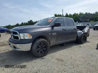 2017 Ram 1500 Tradesman with VIN 3C6RR7KT6HG556096, listed as a Copart auction lot 61595525 with 211,355 mi miles and Salvage title. Bid and sale history available at DreamBid. Image 1.
