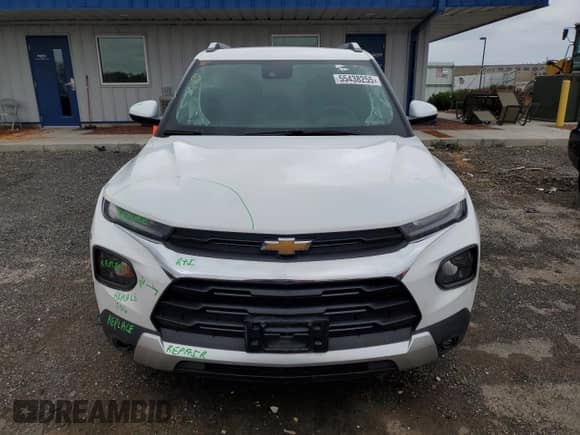 2023 Chevrolet TrailBlazer LT с VIN KL79MRSL8PB125072, выставлен на аукционе Copart как лот 55438255 с пробегом 27 916 миль миль и На запчасти • Non repairable. История ставок и продаж доступна на DreamBid. Изображение 5.
