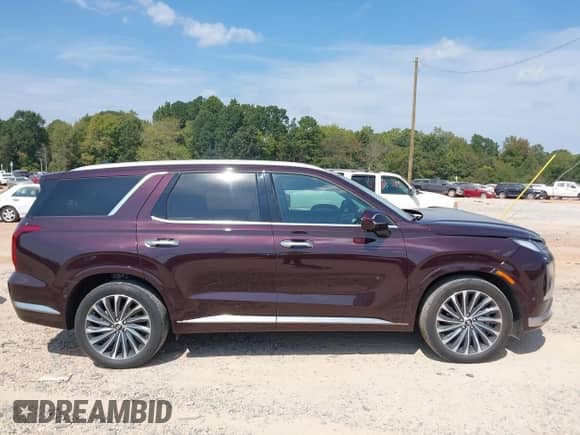 2023 Hyundai Palisade Calligraphy z VIN KM8R74GE7PU496635, wystawiony jako IAAI lot #43303342 z przebiegiem 38 848 mil mil oraz . Historia ofert i sprzedaży dostępna na DreamBid. Obrazek 13.