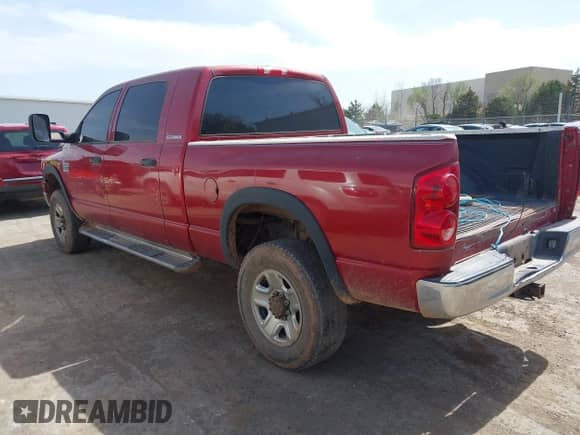 2007 Dodge 2500 Laramie with VIN 3D7KS29C07G725296, listed as a IAAI auction lot 41808068 with 256,764 mi miles and . Bid and sale history available at DreamBid. Image 3.