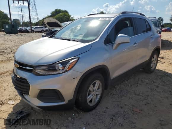 2020 Chevrolet Trax LT с VIN KL7CJLSB6LB335876, выставлен на аукционе Copart как лот 80655785 с пробегом Не указан миль и Списание • Salvage title. История ставок и продаж доступна на DreamBid. Изображение 1.
