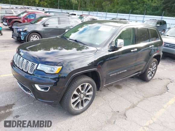 2017 Jeep Grand Cherokee Overland with VIN 1C4RJFCG4HC702073, listed as a IAAI auction lot 43110118 with 130,079 mi miles and . Bid and sale history available at DreamBid. Image 2.