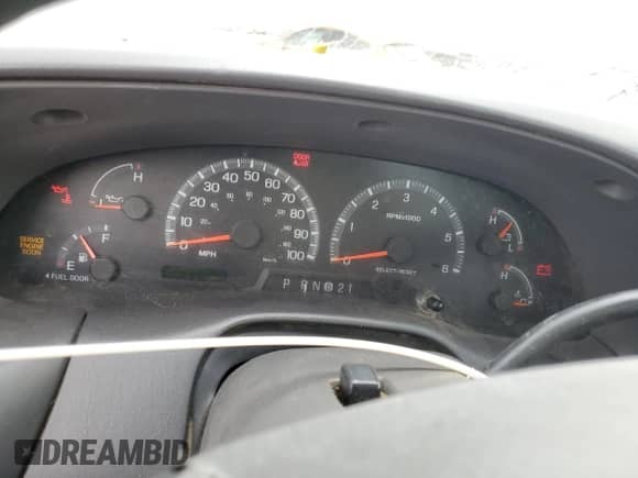 2001 Ford F-150 XL with VIN 3FTRF17W21MA17516, listed as a Copart auction lot 81244825 with Not provided miles and Salvage title. Bid and sale history available at DreamBid. Image 9.