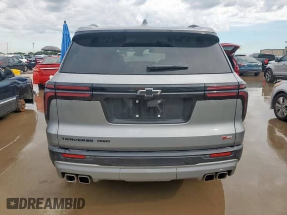 2025 Chevrolet Traverse AWD Z71 с VIN 1GNEVJRS3SJ136869, выставлен на аукционе Copart как лот 67265005 с пробегом 17 115 миль миль и Списание • Salvage title. История ставок и продаж доступна на DreamBid. Изображение 6.