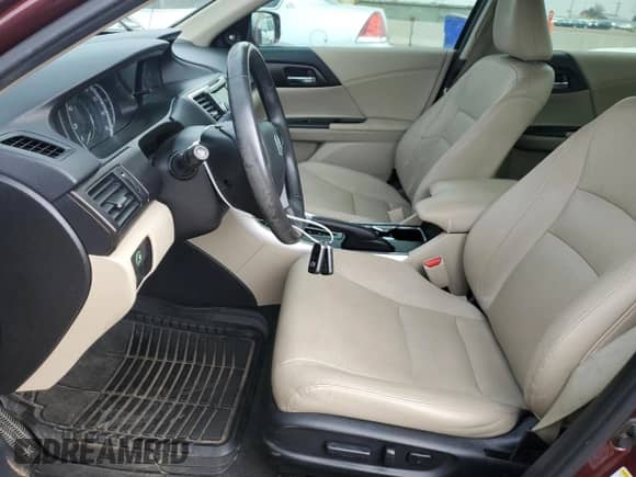 2014 Honda Accord EX-L with VIN 1HGCR3F80EA034718, listed as a Copart auction lot 69435015 with 79,622 mi miles and Clean title. Bid and sale history available at DreamBid. Image 7.