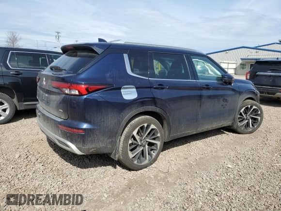 2023 Mitsubishi Outlander SEL with VIN JA4J4VA8XPZ031380, listed as a Copart auction lot 53624525 with 54,206 mi miles and Non repairable. Bid and sale history available at DreamBid. Image 3.