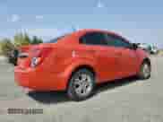 2013 Chevrolet Sonic LT with VIN 1G1JC5SB7D4134907, listed as a Copart auction lot 70956135 with Not provided miles and Salvage title. Bid and sale history available at DreamBid. Image 3.