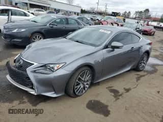 2017 Lexus RC 300 z VIN JTHSM5BC1H5003455, wystawiony jako Copart lot #52736165 z przebiegiem 64 281 mil mil oraz Szkoda całkowita • Salvage title. Historia ofert i sprzedaży dostępna na DreamBid. Obrazek 1.