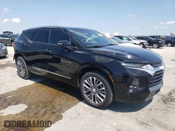 2021 Chevrolet Blazer Premier с VIN 3GNKBFRS5MS509002, выставлен на аукционе Copart как лот 56644055 с пробегом 44 490 миль миль и Списание • Salvage title. История ставок и продаж доступна на DreamBid. Изображение 4.