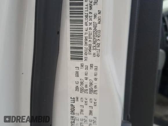 2013 Ram 1500 Tradesman z VIN 3C6JR6DP2DG504837, wystawiony jako Copart lot #79395134 z przebiegiem 161 870 mil mil oraz Szkoda całkowita • Salvage title. Historia ofert i sprzedaży dostępna na DreamBid. Obrazek 13.