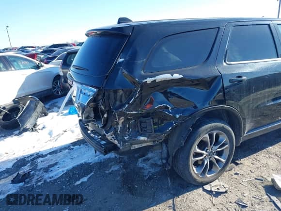 2020 Dodge Durango GT with VIN 1C4RDJDG1LC114567, listed as a IAAI auction lot 41427020 with 121,170 mi miles and . Bid and sale history available at DreamBid. Image 6.