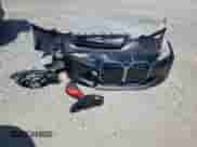 2022 BMW i4 eDrive40 with VIN WBY73AW05NFN10284, listed as a Copart auction lot 57851335 with 22,431 mi miles and Salvage title. Bid and sale history available at DreamBid. Image 12.