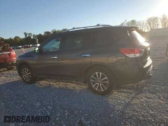 2014 Nissan Pathfinder S z VIN 5N1AR2MM4EC723354, wystawiony jako Copart lot #81950565 z przebiegiem 116 581 mil mil oraz Czysty tytuł • Clean title. Historia ofert i sprzedaży dostępna na DreamBid. Obrazek 2.