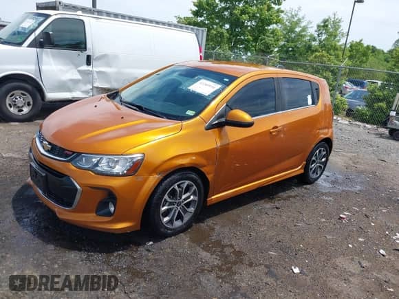 2018 Chevrolet Sonic LT with VIN 1G1JD6SH9J4134586, listed as a IAAI auction lot 42285934 with 106,396 mi miles and . Bid and sale history available at DreamBid. Image 17.
