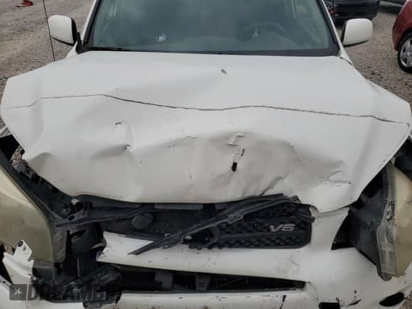 2006 Toyota RAV4 Sport with VIN JTMBK32V966002722, listed as a Copart auction lot 70224015 with 254,864 mi miles and Salvage title. Bid and sale history available at DreamBid. Image 12.