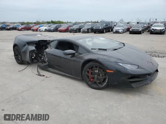 2019 Lamborghini Huracan LP 580-2 с VIN ZHWUC2ZF3KLA11551, выставлен на аукционе Copart как лот 45442774 с пробегом Не указан миль и На запчасти • Non repairable. История ставок и продаж доступна на DreamBid. Изображение 4.