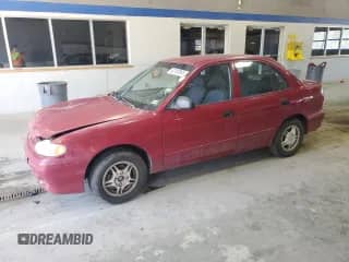 1999 Hyundai Accent GL z VIN KMHVF24N5XU575750, wystawiony jako Copart lot #52190805 z przebiegiem 205 655 mil mil oraz Czysty tytuł • Clean title. Historia ofert i sprzedaży dostępna na DreamBid. Obrazek 1.