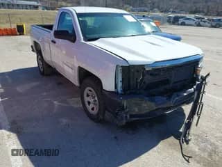 2017 Chevrolet Silverado 1500 Work Truck with VIN 1GCNCNEH4HZ400272, listed as a IAAI auction lot 41742753 with 91,555 mi miles and . Bid and sale history available at DreamBid. Image 1.
