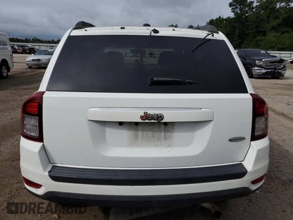 2017 Jeep Compass Latitude with VIN 1C4NJCEA4HD116179, listed as a Copart auction lot 67472695 with 126,749 mi miles and Salvage title. Bid and sale history available at DreamBid. Image 6.