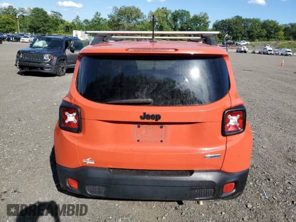 2017 Jeep Renegade Latitude с VIN ZACCJABB3HPG14464, выставлен на аукционе Copart как лот 70368385 с пробегом 104 830 миль миль и Чистый • Clean title. История ставок и продаж доступна на DreamBid. Изображение 6.