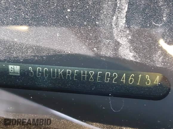 2014 Chevrolet Silverado 1500 LT with VIN 3GCUKREH8EG246134, listed as a IAAI auction lot 42641925 with 304,675 mi miles and . Bid and sale history available at DreamBid. Image 9.