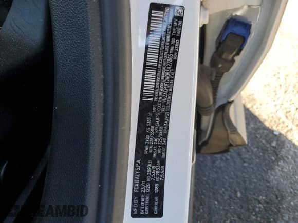 2024 Dodge Hornet R/T с VIN ZACPDFCW0R3A27865, выставлен на аукционе Copart как лот 88408965 с пробегом 24 215 миль миль и Чистый • Clean title. История ставок и продаж доступна на DreamBid. Изображение 14.