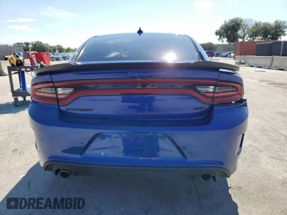 2021 Dodge Charger GT with VIN 2C3CDXHG4MH626037, listed as a Copart auction lot 71816875 with 55,228 mi miles and Salvage title. Bid and sale history available at DreamBid. Image 6.