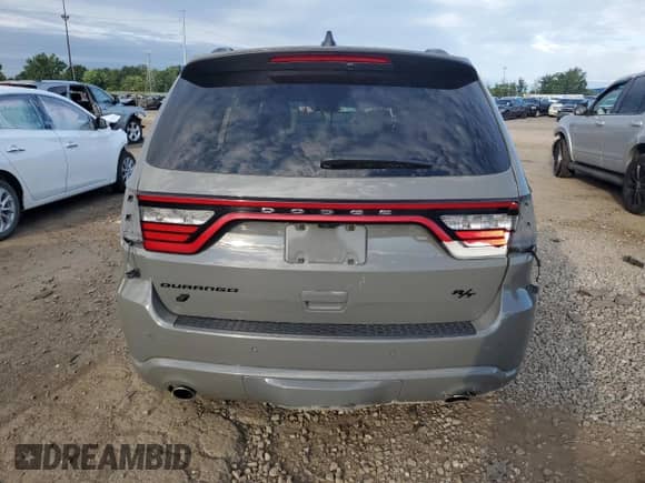 2024 Dodge Durango R/T Plus with VIN 1C4SDJCT1RC157718, listed as a Copart auction lot 65274515 with Not provided miles and Non repairable. Bid and sale history available at DreamBid. Image 6.