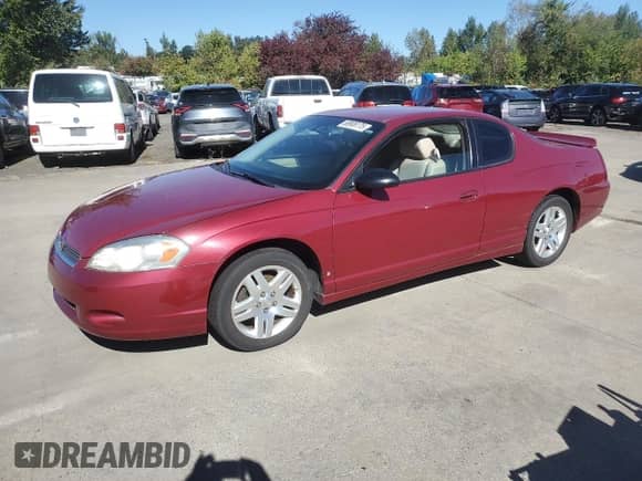 2006 Chevrolet Monte Carlo LTZ with VIN 2G1WN151069353445, listed as a Copart auction lot 80906175 with 142,747 mi miles and Salvage title. Bid and sale history available at DreamBid. Image 1.