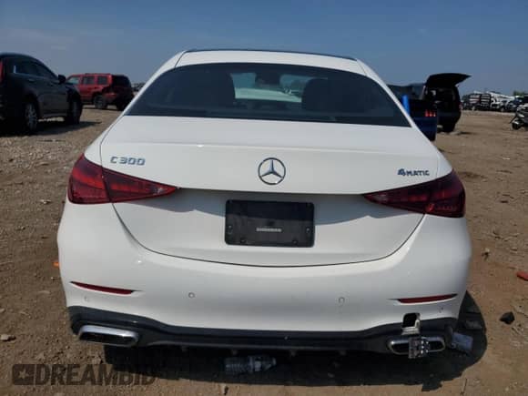 2023 Mercedes-Benz C 300 с VIN W1KAF4HB8PR121743, выставлен на аукционе Copart как лот 64802415 с пробегом 58 132 миль миль и Списание • Salvage title. История ставок и продаж доступна на DreamBid. Изображение 6.