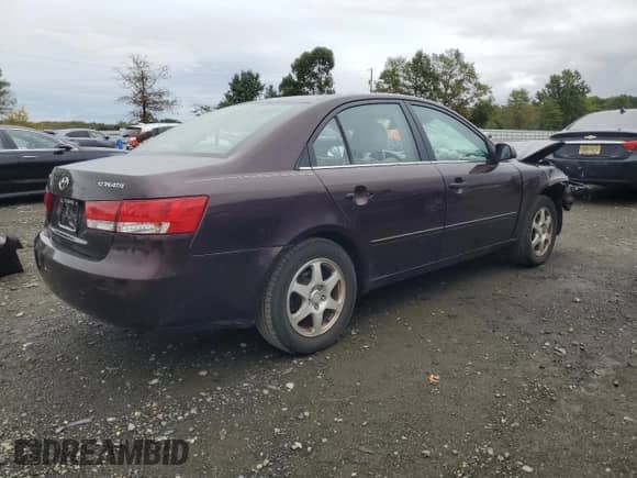 2006 Hyundai Sonata GLS z VIN 5NPEU46C96H156035, wystawiony jako Copart lot #85336375 z przebiegiem 125 852 mil mil oraz Szkoda całkowita • Salvage title. Historia ofert i sprzedaży dostępna na DreamBid. Obrazek 3.