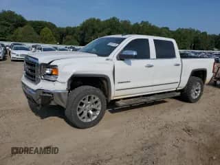 2015 GMC Sierra 1500 SLT z VIN 3GTU2VEC6FG262671, wystawiony jako Copart lot #69354185 z przebiegiem 147 861 mil mil oraz Szkoda całkowita • Salvage title. Historia ofert i sprzedaży dostępna na DreamBid. Obrazek 1.