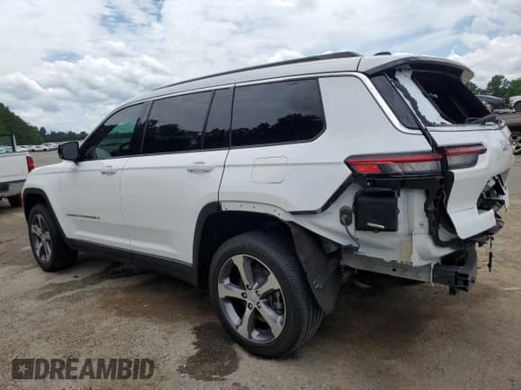 2024 Jeep Grand Cherokee Limited with VIN 1C4RJJBG9R8510477, listed as a Copart auction lot 61233745 with 45,223 mi miles and Salvage title. Bid and sale history available at DreamBid. Image 2.