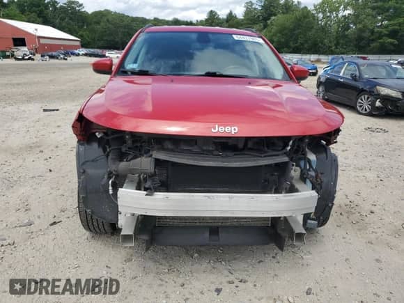 2021 Jeep Compass Latitude with VIN 3C4NJDBB0MT543799, listed as a Copart auction lot 64437985 with 46,999 mi miles and Salvage title. Bid and sale history available at DreamBid. Image 5.