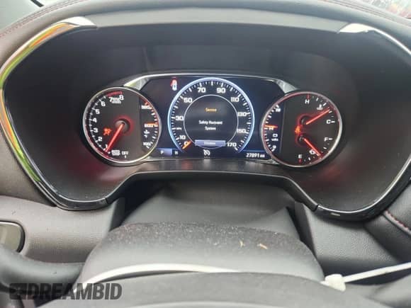 2023 Chevrolet Blazer RS z VIN 3GNKBERS3PS233658, wystawiony jako Copart lot #67798385 z przebiegiem 27 891 mil mil oraz Szkoda całkowita • Salvage title. Historia ofert i sprzedaży dostępna na DreamBid. Obrazek 9.