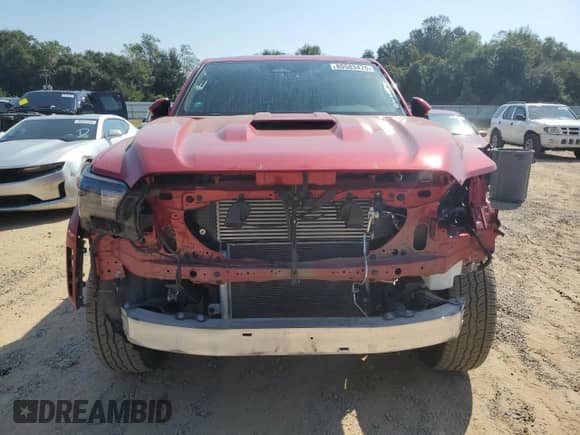 2024 Toyota Tacoma SR5 with VIN 3TYKB5FN3RT002388, listed as a Copart auction lot 80583475 with 30,696 mi miles and Salvage title. Bid and sale history available at DreamBid. Image 5.