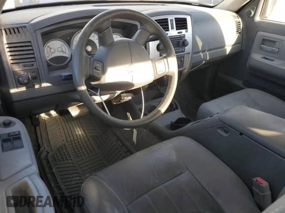 2005 Dodge Dakota with VIN 1D7HW52N65S257043, listed as a Copart auction lot 74013574 with 187,829 mi miles and Salvage title. Bid and sale history available at DreamBid. Image 8.