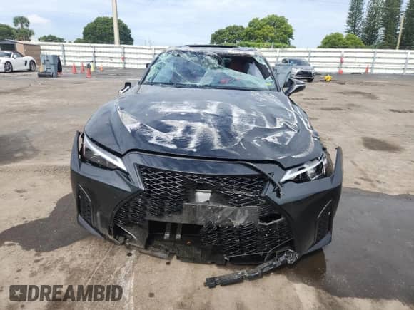 2025 Lexus IS 350 F Sport z VIN JTHBZ1B25S5084436, wystawiony jako Copart lot #71391005 z przebiegiem 8 686 mil mil oraz Nie do naprawy • Non repairable. Historia ofert i sprzedaży dostępna na DreamBid. Obrazek 5.