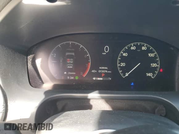 2024 Honda HR-V LX with VIN 3CZRZ2H36RM750661, listed as a Copart auction lot 47624695 with 15,074 mi miles and Non repairable. Bid and sale history available at DreamBid. Image 9.