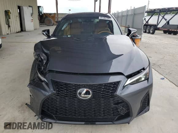 2024 Lexus IS 350 F Sport z VIN JTHBZ1B27R5081029, wystawiony jako Copart lot #81367065 z przebiegiem 3 173 mil mil oraz Szkoda całkowita • Salvage title. Historia ofert i sprzedaży dostępna na DreamBid. Obrazek 5.