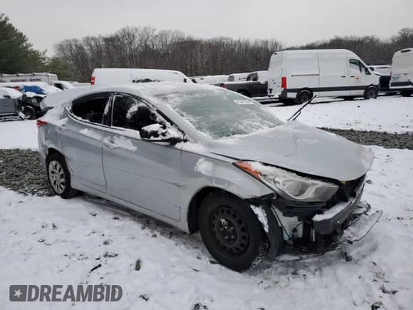 2011 Hyundai Elantra GLS z VIN 5NPDH4AE5BH013795, wystawiony jako Copart lot #41441765 z przebiegiem Nie podano mil oraz Szkoda całkowita • Salvage title. Historia ofert i sprzedaży dostępna na DreamBid. Obrazek 4.