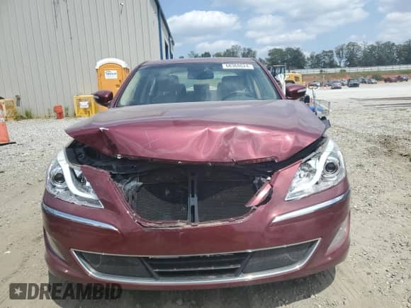 2013 Hyundai Genesis 3.8L z VIN KMHGC4DD7DU221907, wystawiony jako Copart lot #68368624 z przebiegiem 118 708 mil mil oraz Czysty tytuł • Clean title. Historia ofert i sprzedaży dostępna na DreamBid. Obrazek 5.