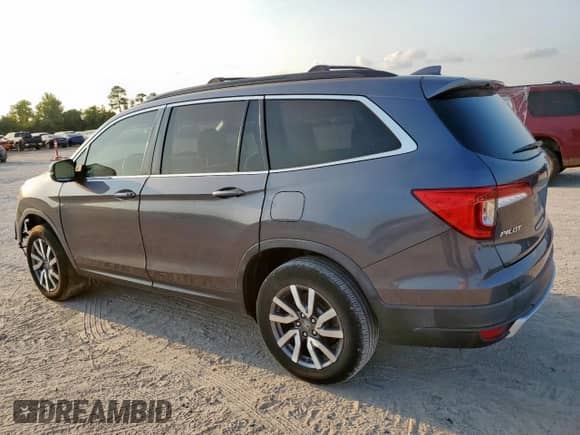 2021 Honda Pilot EX с VIN 5FNYF5H35MB007689, выставлен на аукционе Copart как лот 80682885 с пробегом 88 931 миль миль и Списание • Salvage title. История ставок и продаж доступна на DreamBid. Изображение 2.