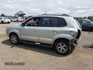 2009 Hyundai Tucson z VIN KM8JM12DX9U147832, wystawiony jako Copart lot #61603545 z przebiegiem Nie podano mil oraz Szkoda całkowita • Salvage title. Historia ofert i sprzedaży dostępna na DreamBid. Obrazek 2.