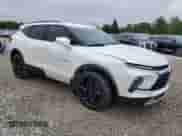 2024 Chevrolet Blazer LT with VIN 3GNKBJRS6RS199677, listed as a Copart auction lot 58619585 with 19,199 mi miles and Salvage title. Bid and sale history available at DreamBid. Image 4.