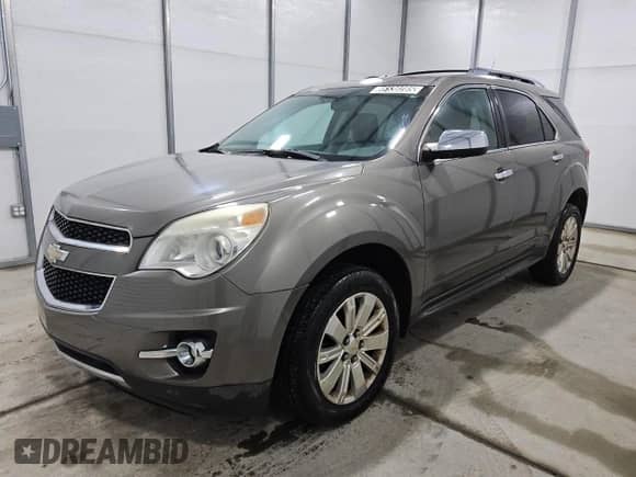 2011 Chevrolet Equinox LTZ z VIN 2CNALFEC3B6362539, wystawiony jako Copart lot #85138285 z przebiegiem 105 446 mil mil oraz Czysty tytuł • Clean title. Historia ofert i sprzedaży dostępna na DreamBid. Obrazek 1.